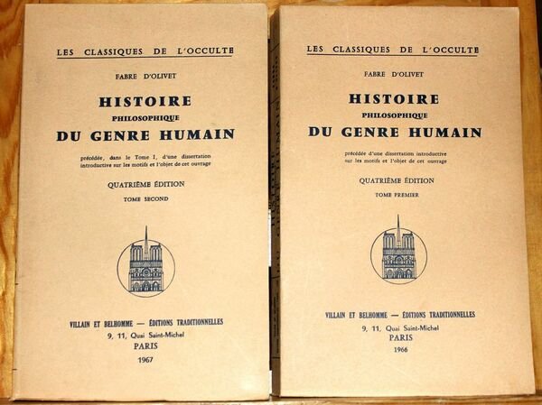 Histoire philosophique du genre humain. Précédée d'une dissertation instructive sur …