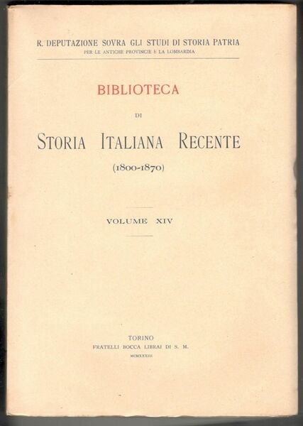 Carteggi del p. Luigi Taparelli d'Azeglio della Compagnia di Gesù. …