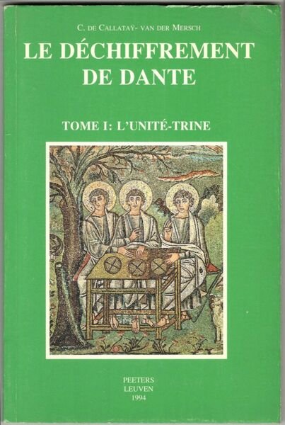 Le déchiffrement de Dante. Tome I: L'Unité-trine | Immagine principale