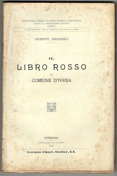 Il Libro Rosso del comune d'Ivrea | Immagine principale