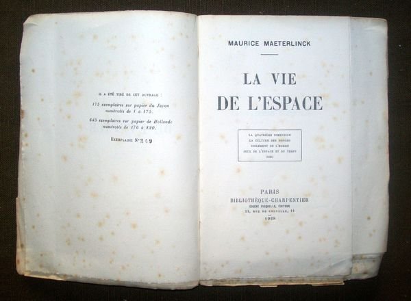 La vie de l'espace. La quatrième dimension - La Culture …