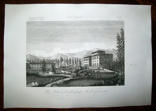R. VILLA DI PRATOLINO PRESSO FIESOLE, ora demolita | Immagine principale