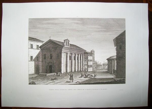 TEMPIO DELLA FORTUNA VIRILE ORA CHIESA DI S. MARIA EGIZIACA …