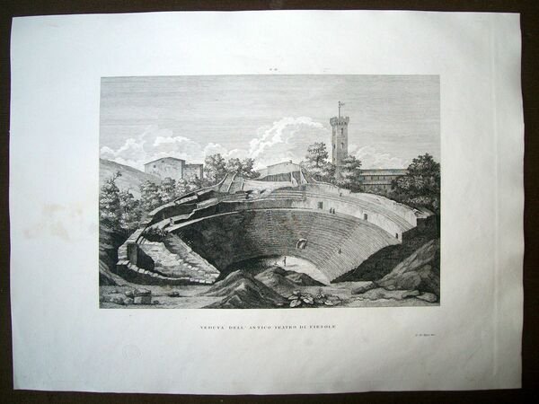 VEDUTA DELL'ANTICO TEATRO DI FIESOLE