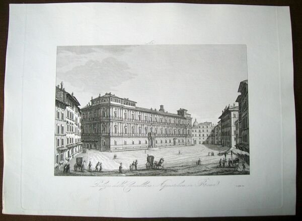 PALAZZO DELLA CANCELLERIA APOSTOLICA IN ROMA