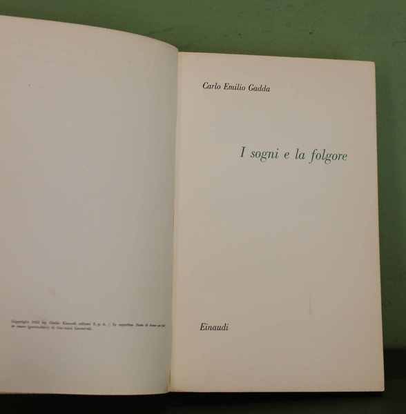 I sogni e la folgore