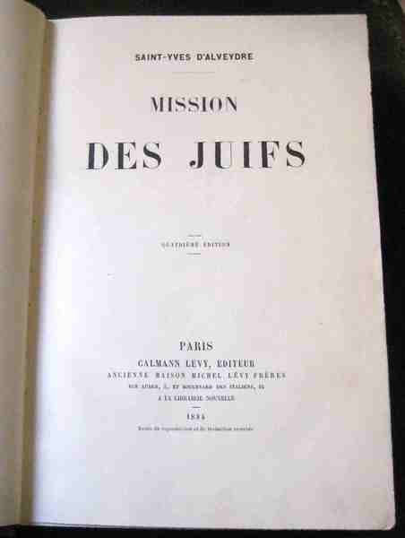 Mission des juifs