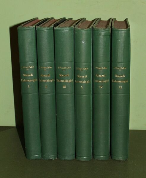 Ricordi entomologici. Studi sull'istinto e i costumi degli insetti. Serie …
