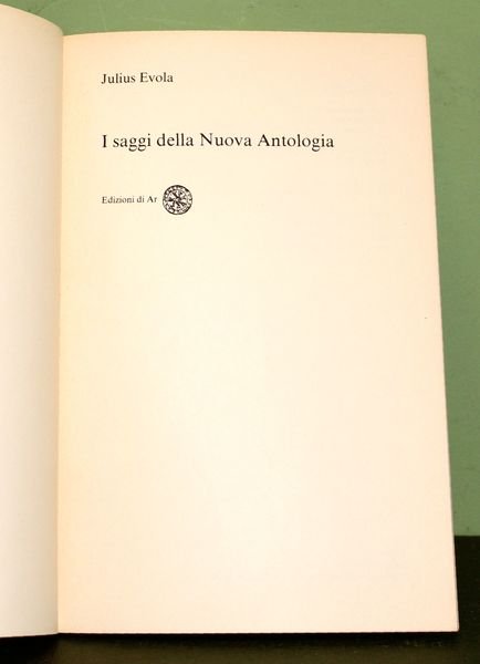 I saggi della Nuova Antologia