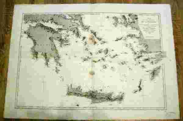 Carte de la partie Meridionale de l’Archipel
