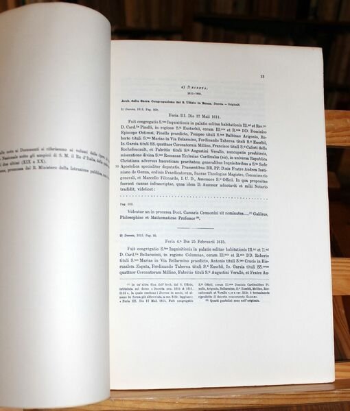 Galileo e l'inquisizione. Documenti del processo galileiano esistenti nell'archivio del …