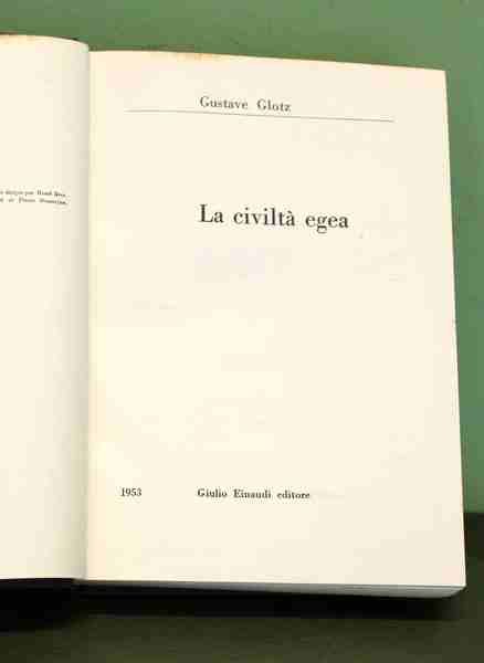 La civiltà egea