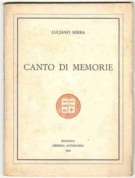 Canto di memorie