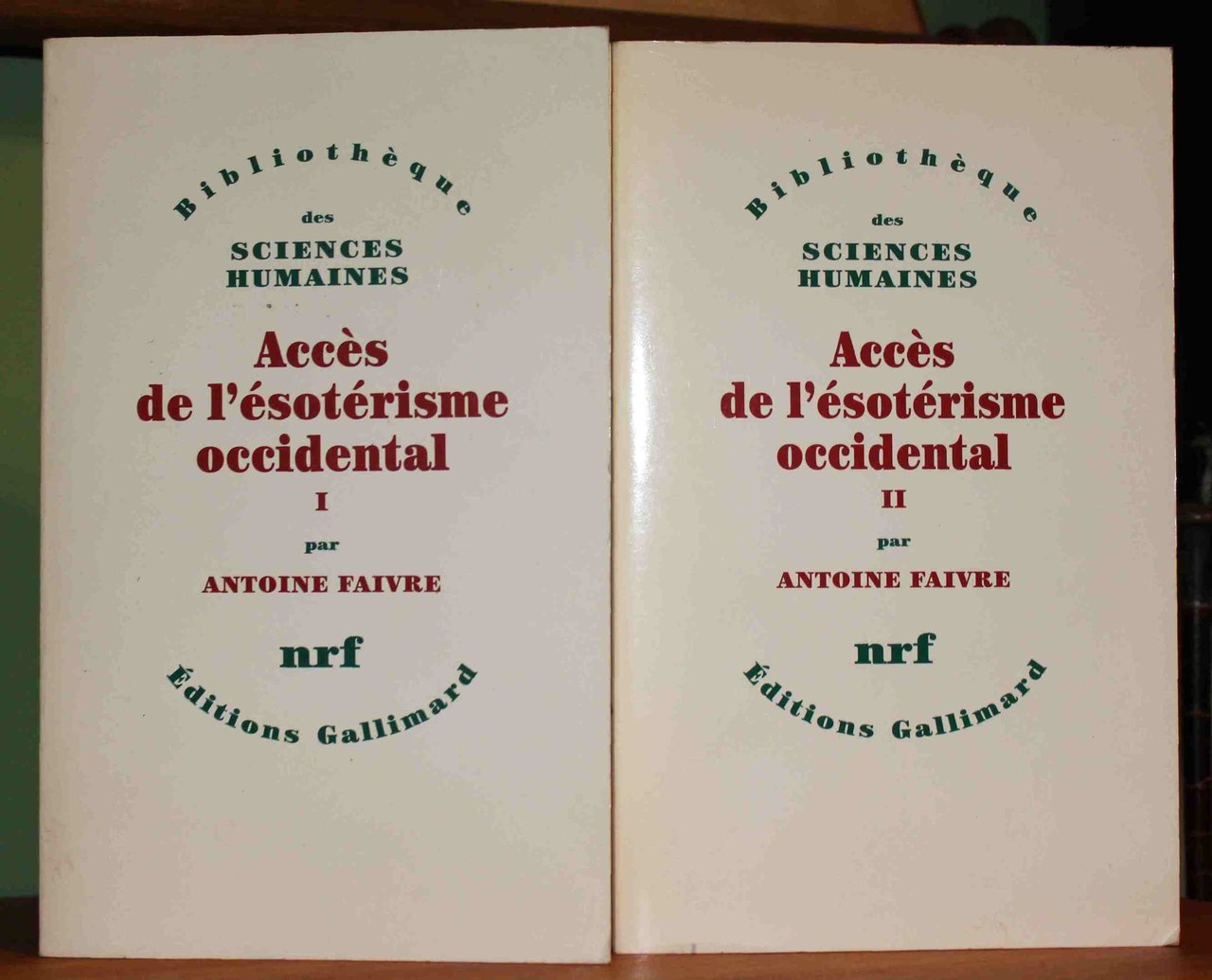 Accès de l'ésoterisme occidental. (Due volumi)