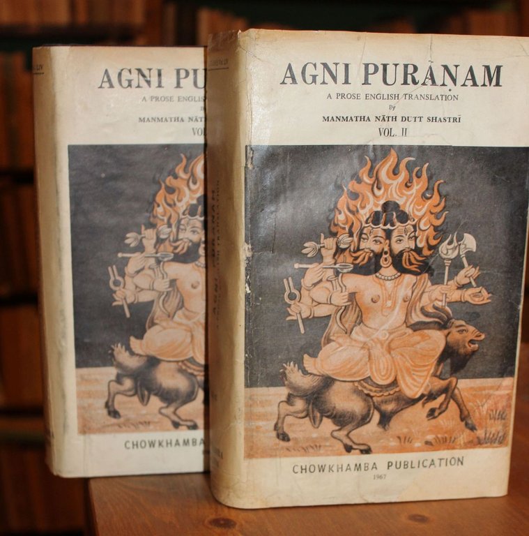 Agni Puranam. A prose english translation