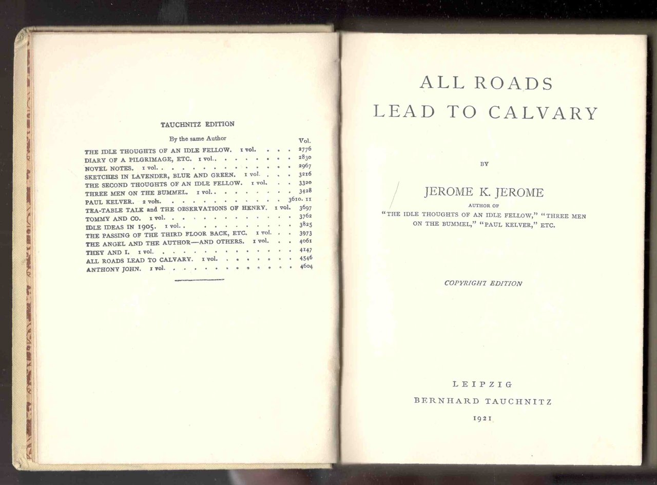 All roads lead to calvary