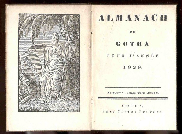 Almanach de Gotha pour l'année 1828