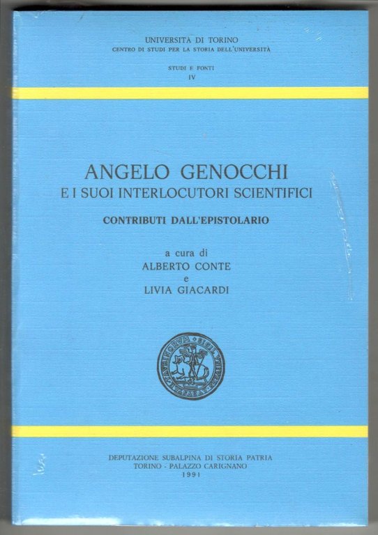 Angelo Genocchi e i suoi interlocutori scientifici. Contributi dall'epistolario