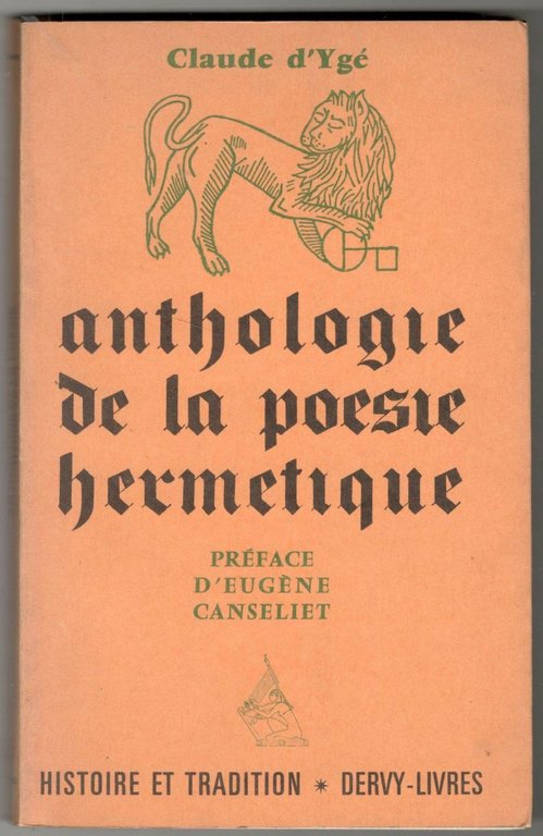 Anthologie de la poesie hermetique. Préface de Eugène Canseliet. Édition … | Immagine Gallery 2