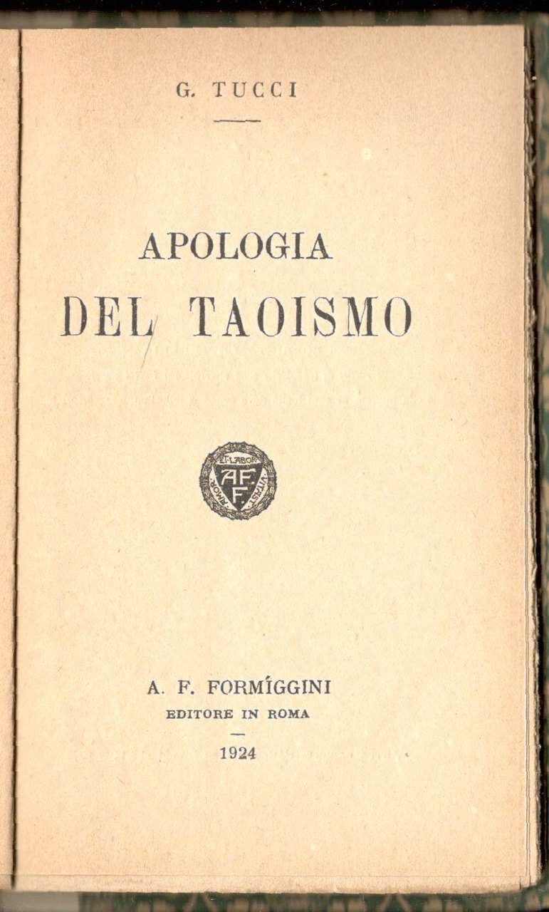 Apologia del Taoismo