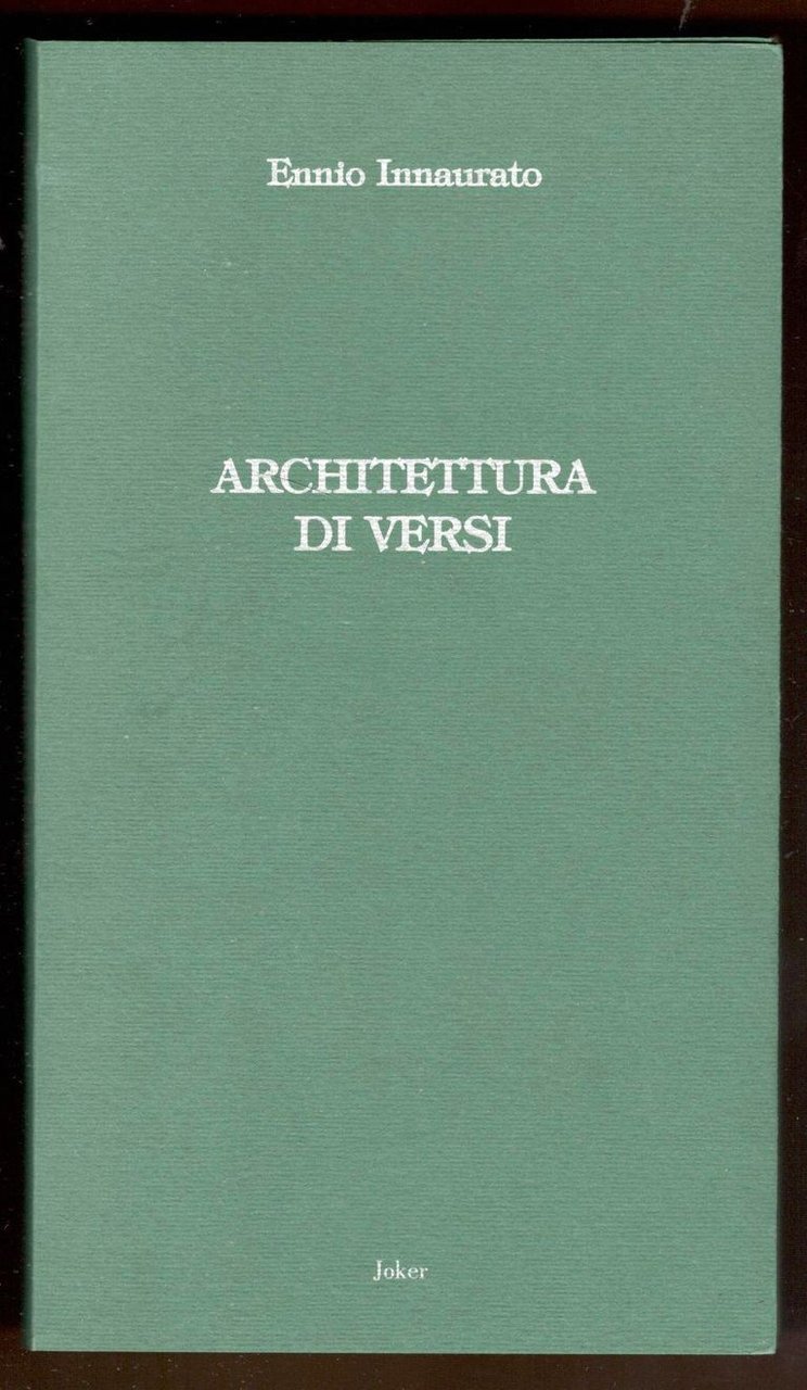 Architettura di versi