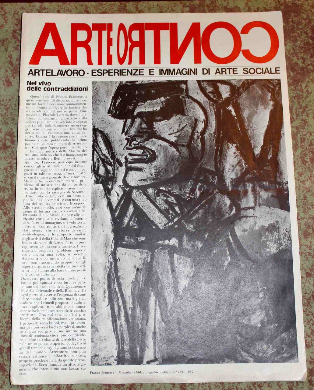 Artecontro. Rivista bimestrale. Anno IV, n. 4 1974
