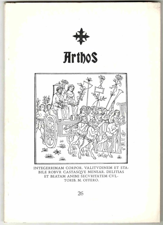 Arthos. Pubblicazione periodica semestrale di cultura e indirizzi tradizionali. Foglio …