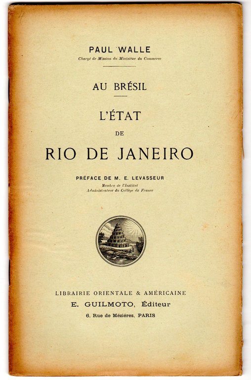 Au Brésil: État de Rio de Janeiro. Préface de M. …