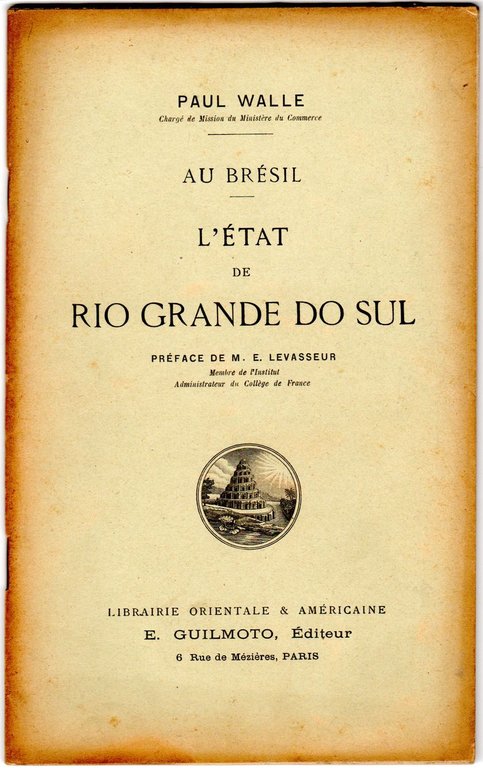 Au Brésil: L'état de Rio Grande do Sul. Préface de …