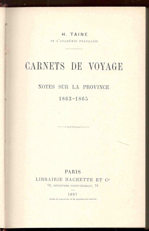 Carnets de voyage. Notes sur la province 1863-1865 | Immagine Gallery 2