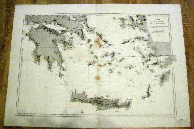 Carte de la partie Meridionale de l’Archipel
