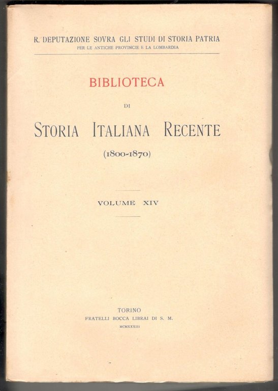 Carteggi del p. Luigi Taparelli d'Azeglio della Compagnia di Gesù. …