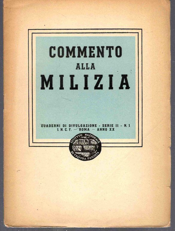 Commento alla Milizia | Immagine Gallery 2