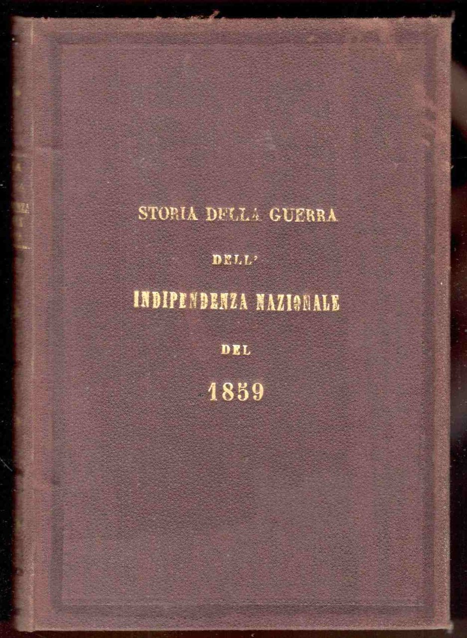 Compendio della storia della guerra dell'Indipendenza nazionale del 1859