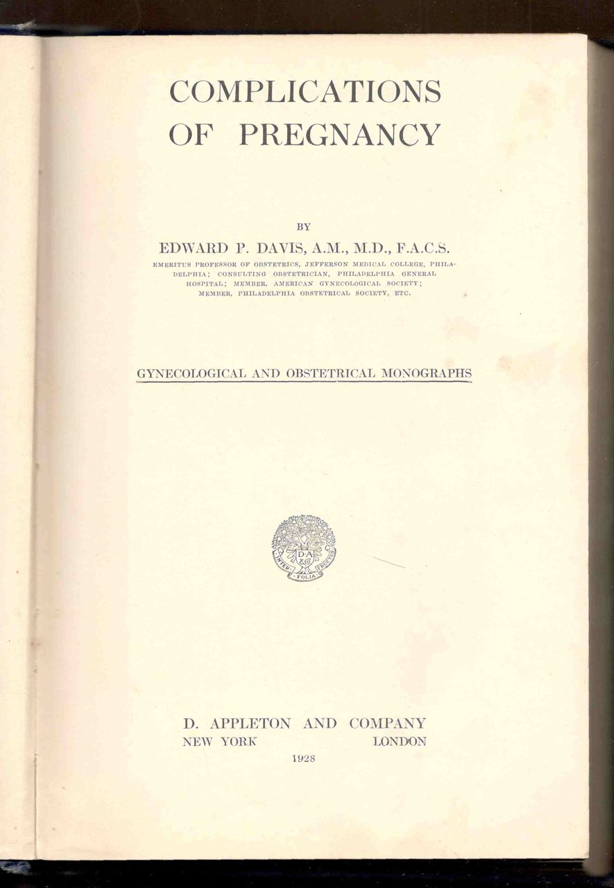 Complications of pregnancy