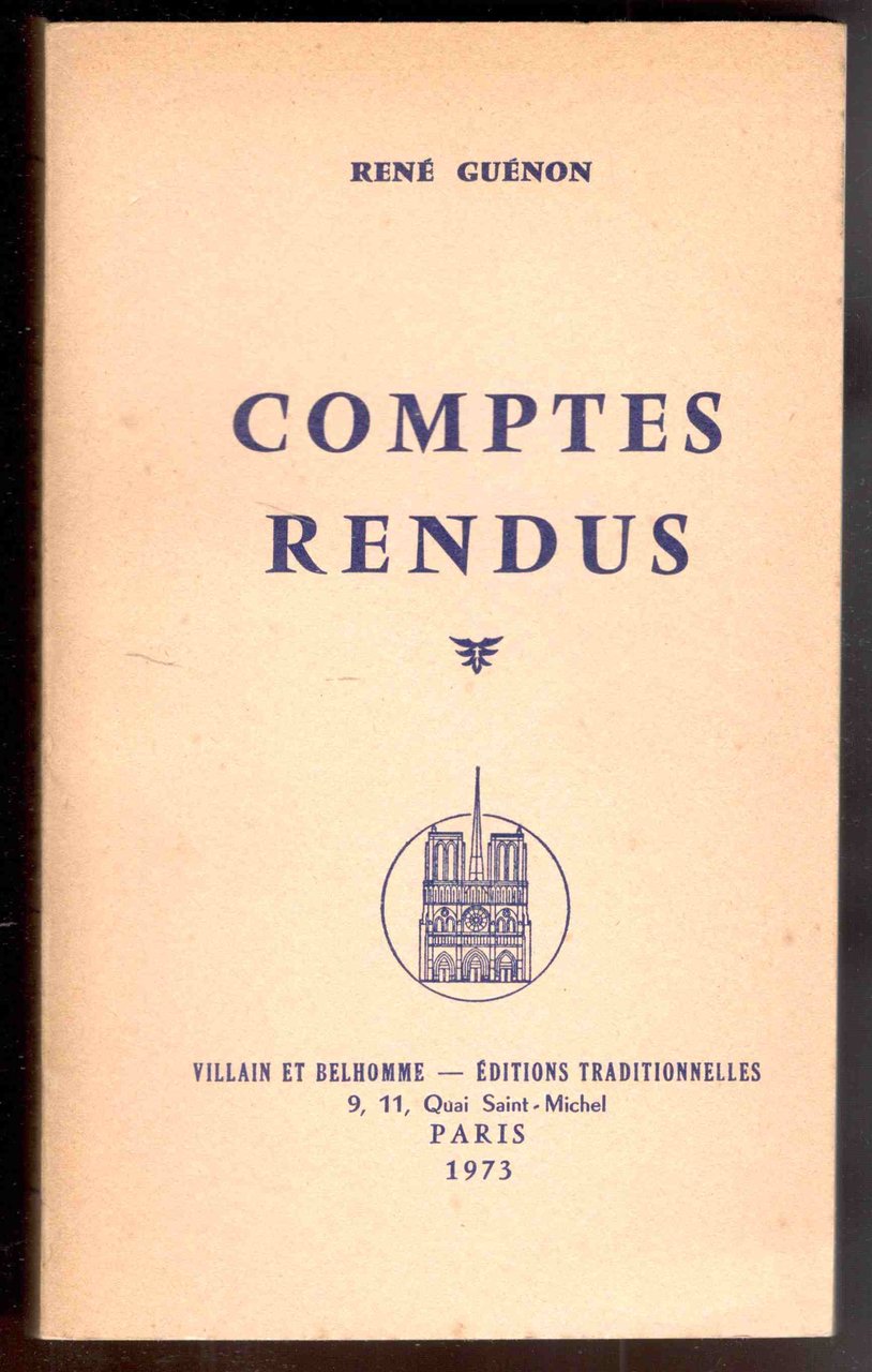 Comptes rendus