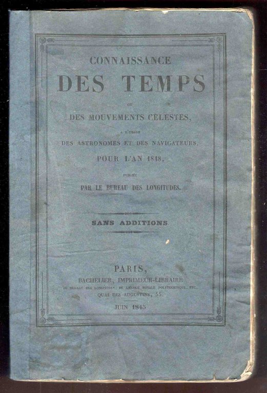 Connaissance des Temps ou des mouvements célestes à l'usage des …