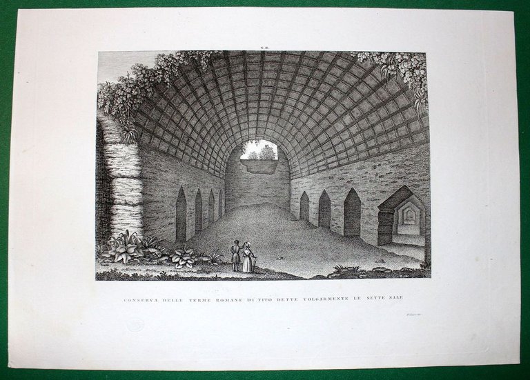 CONSERVA DELLE TERME ROMANE DI TITO