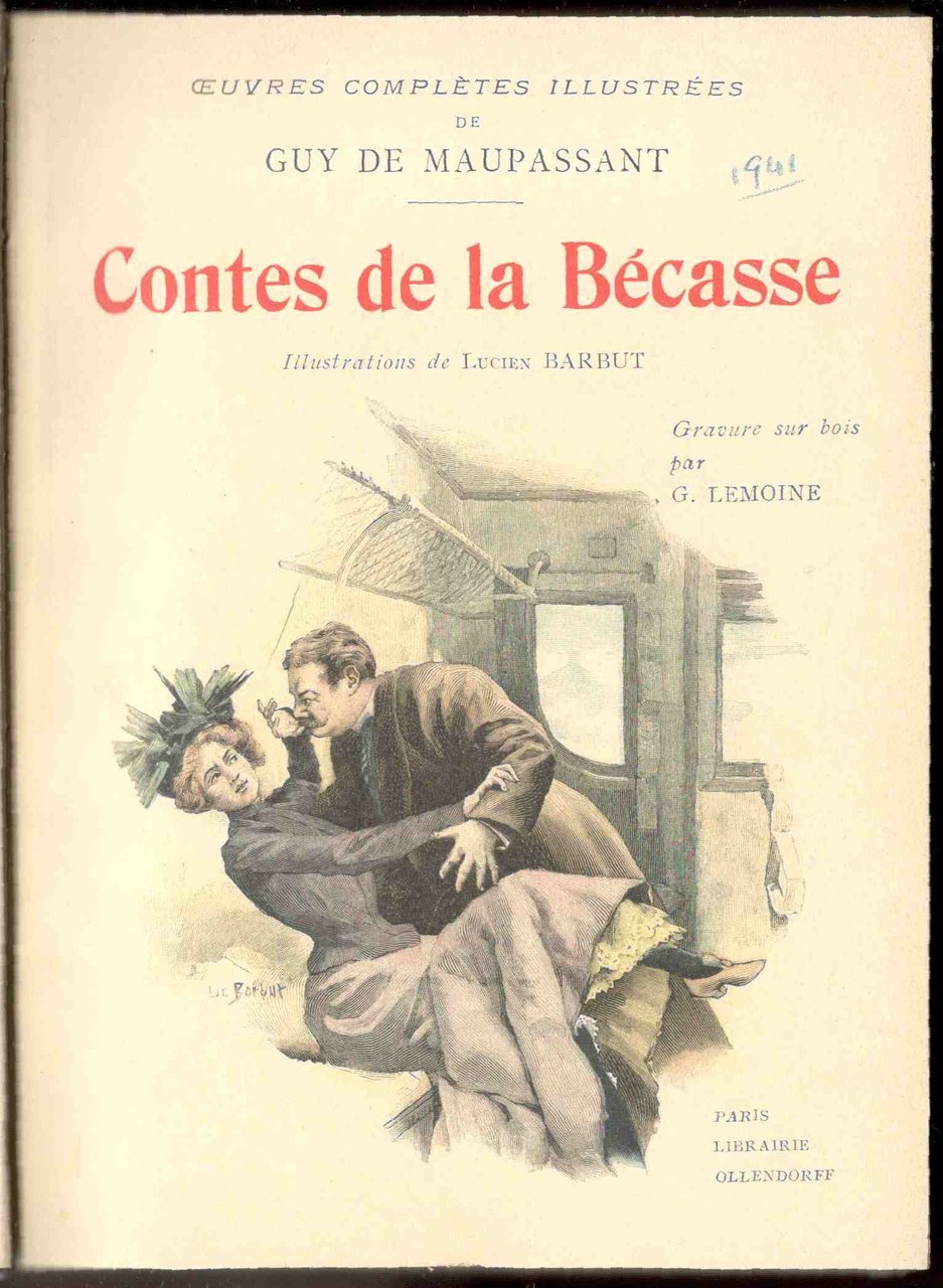 Contes de la Bécasse. Illustrations de Lucien Barbut. Gravé sur …