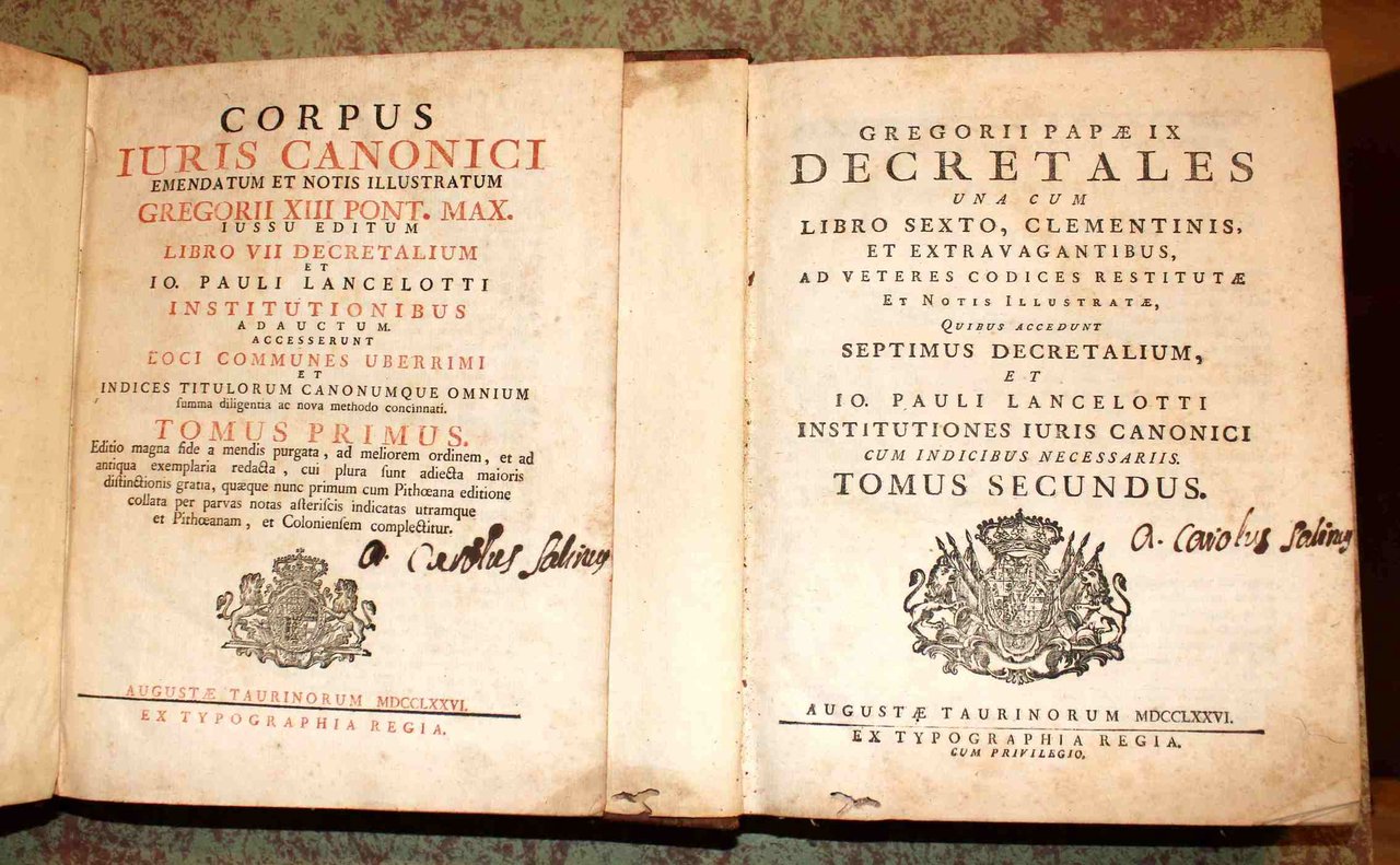 Corpus Juris Canonici emendatum et notis illustratum Gregorii XIII Pont. …