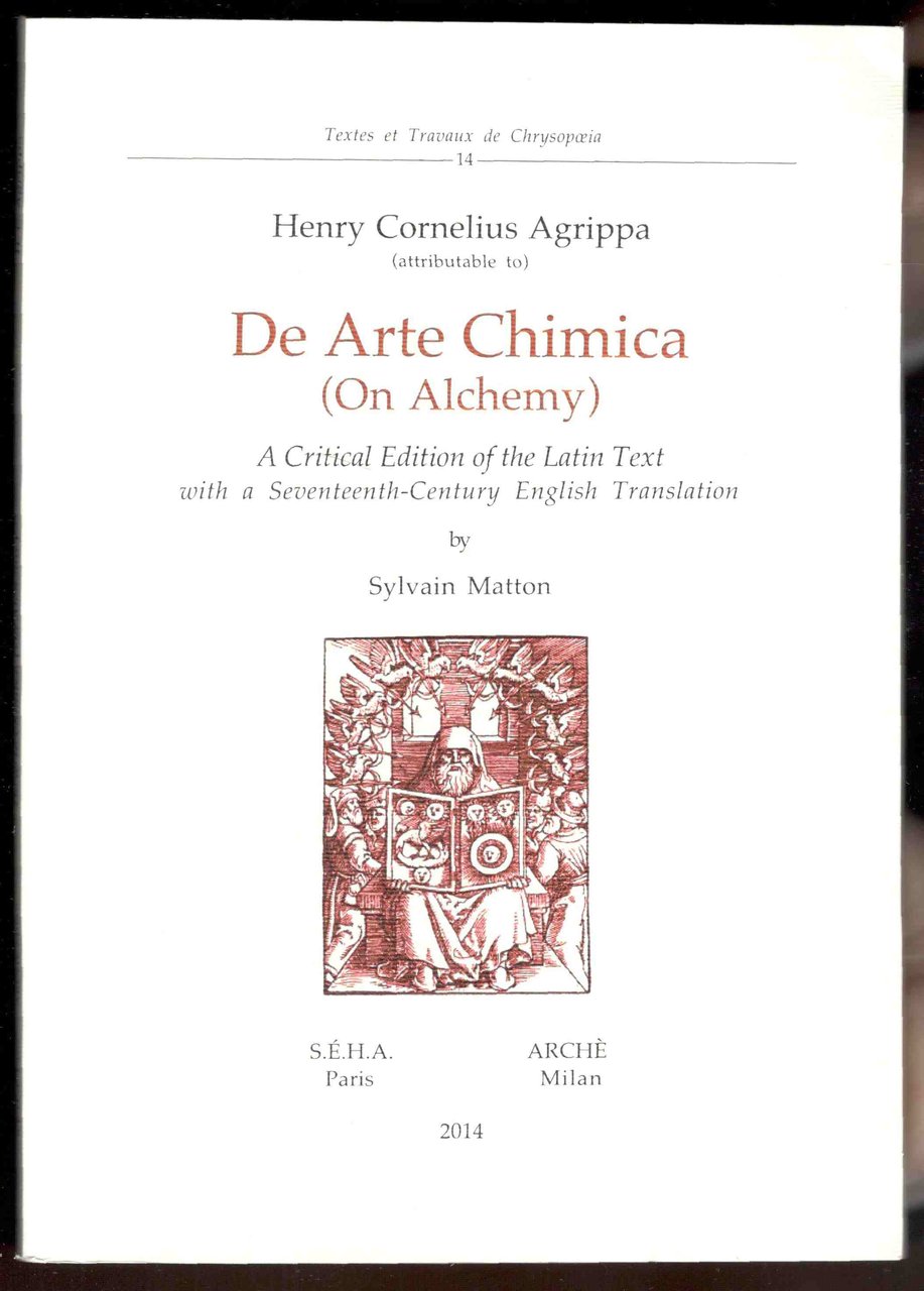 De Arte Chimica (On Alchemy): A critical edition of the …