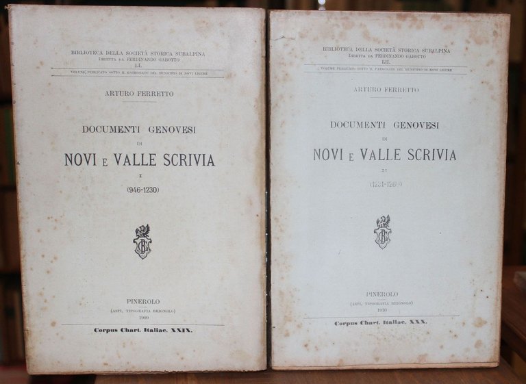 Documenti genovesi di Novi e Valle Scrivia. Vol. I (946-1230). …