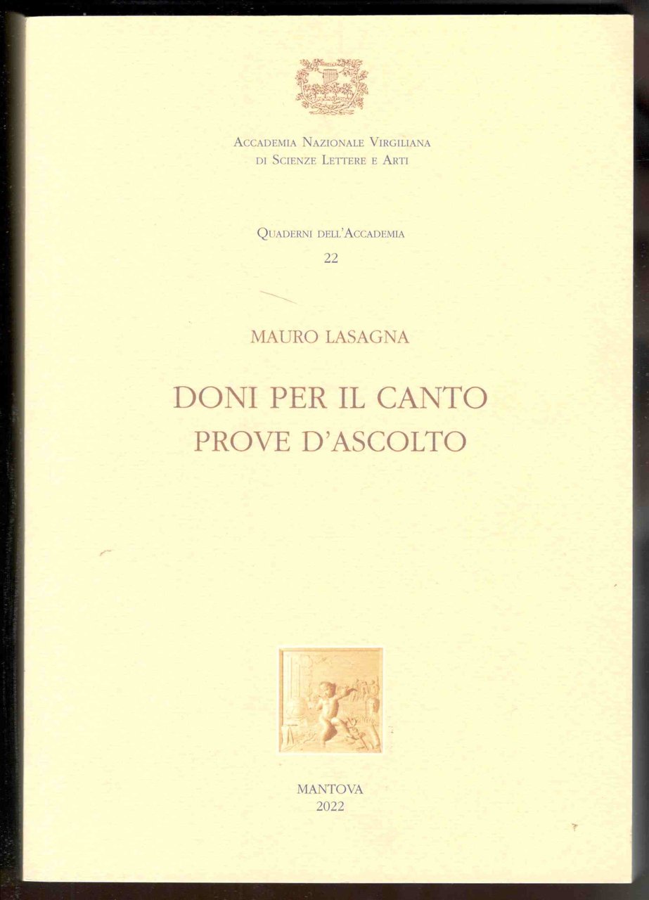 Doni per il canto. Prove d'ascolto