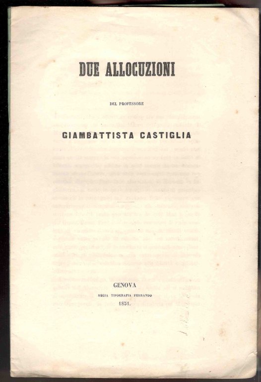 Due allocuzioni | Immagine Gallery 2