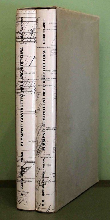 Elementi costruttivi nell'architettura. (Due volumi)