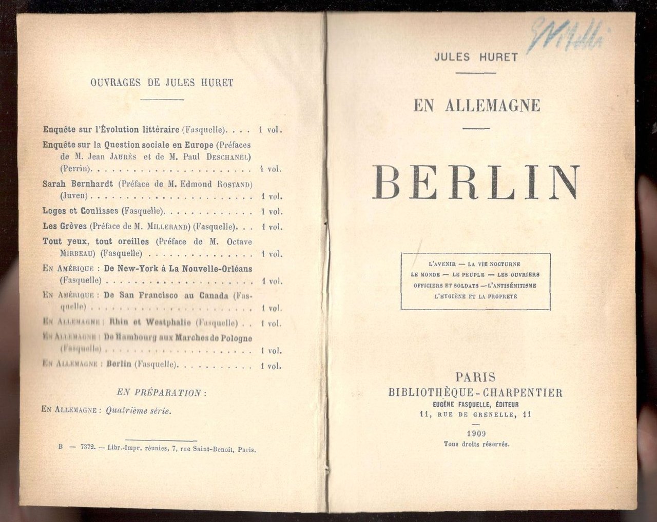 En Allemagne. Berlin