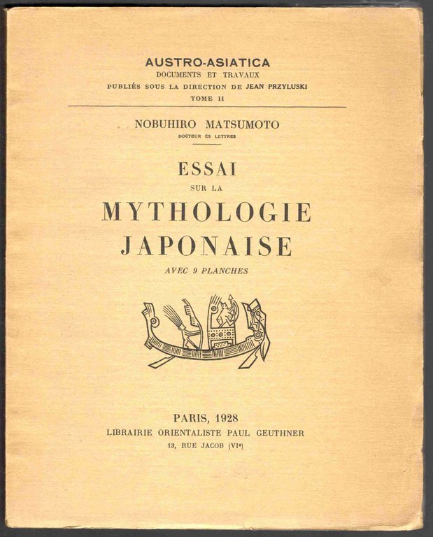 Essai sur la mythologie japonaise. Avec 9 planches