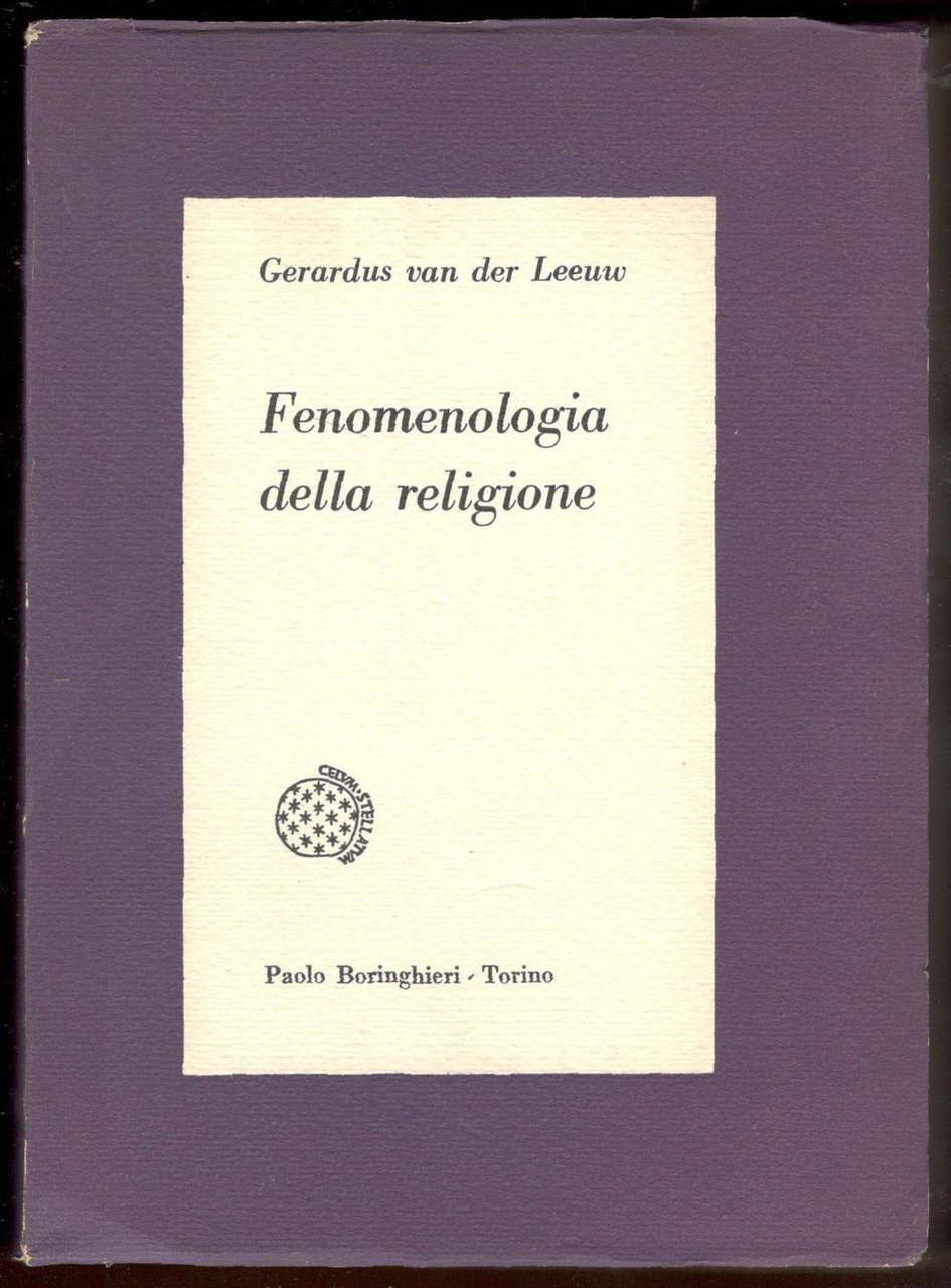 Fenomenologia della religione