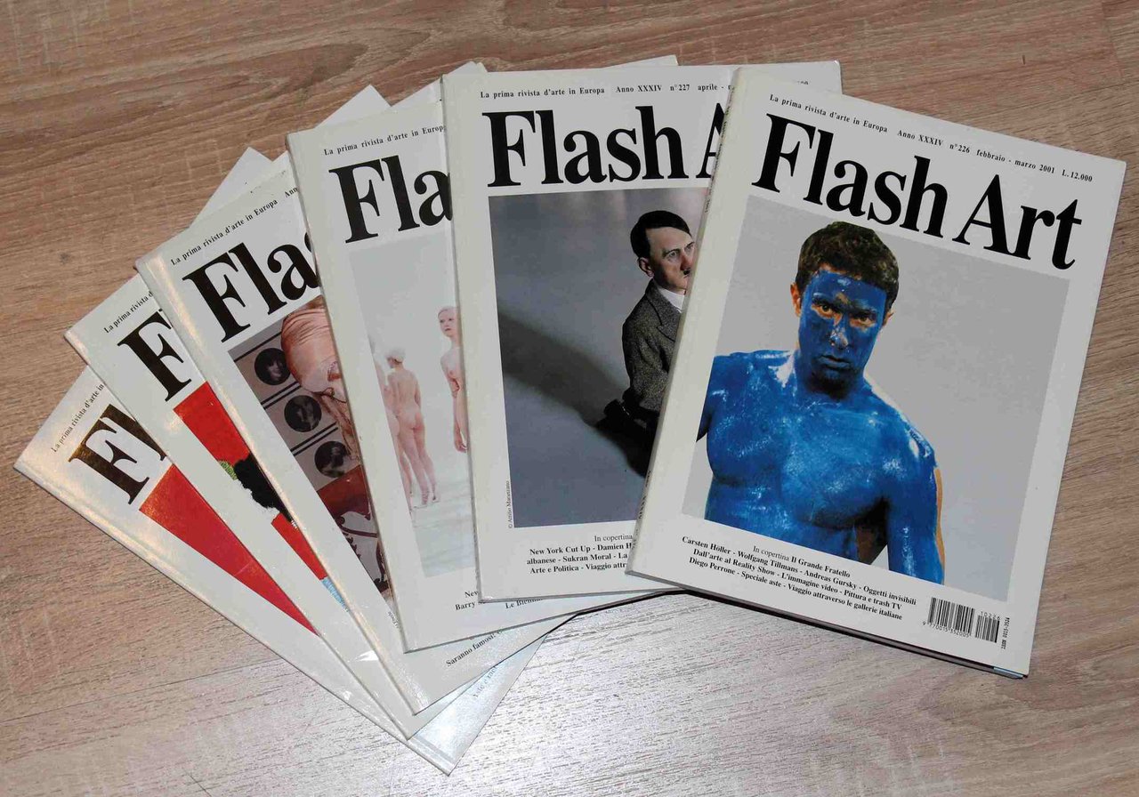 Flash art. Annata completa 2001. 6 fascicoli