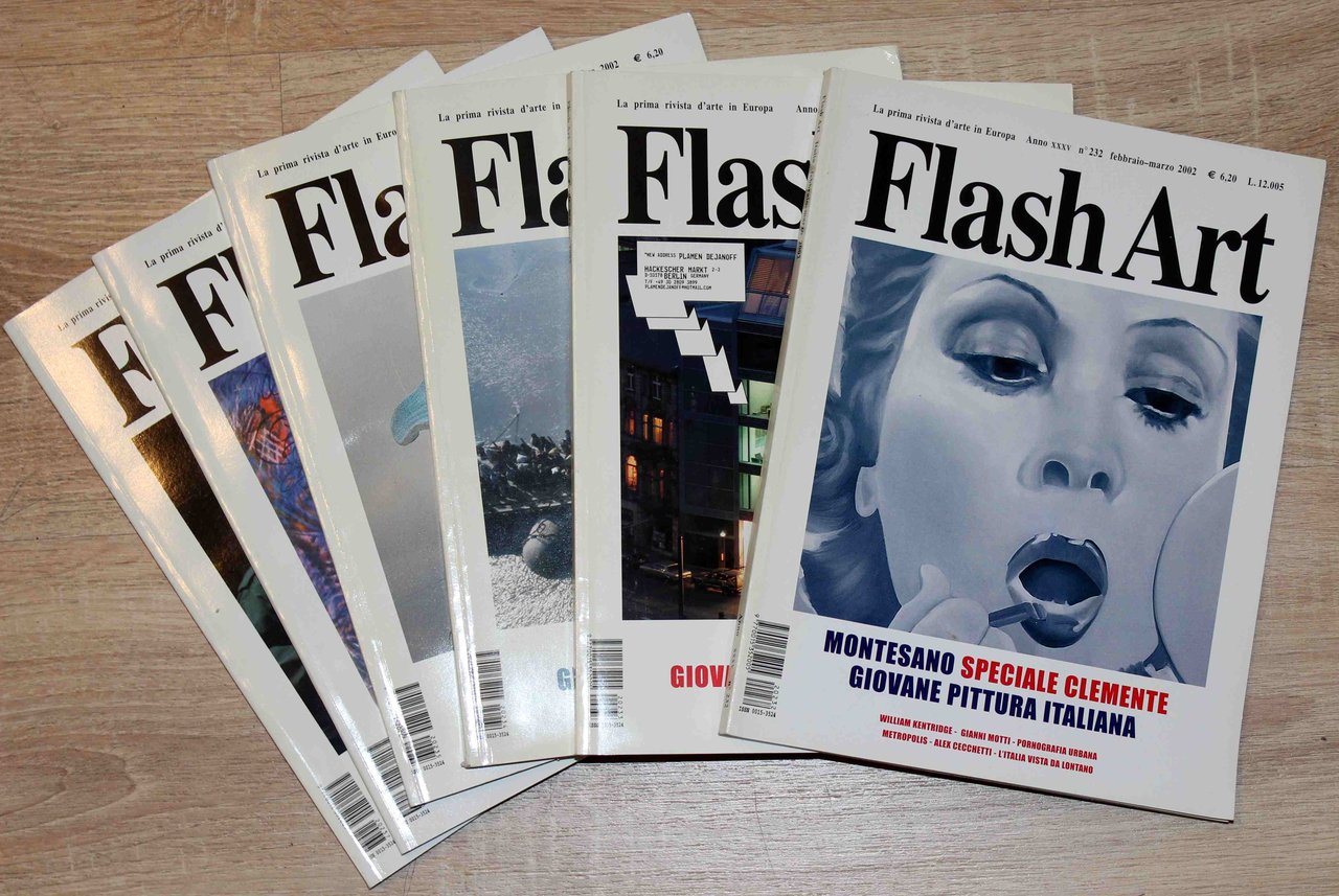 Flash art. Annata completa 2002. 6 fascicoli